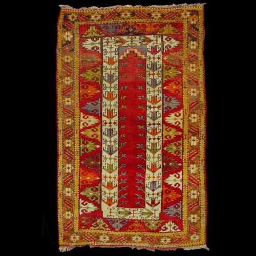 Melas-antico-tappeto-anatolico-Ada-Melas-tappeto-a-apreghiera turco-antico