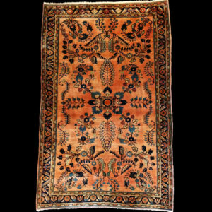 tappeto persiano antico SARUK~MOHAJERAN