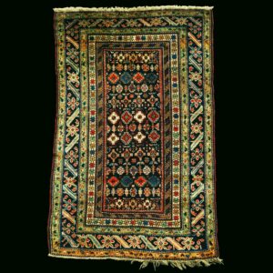 tappeto caucasico antico schirvan TCHI-TCHI