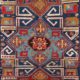 antico-tappeto-caucasico-Kazak-Daghestan