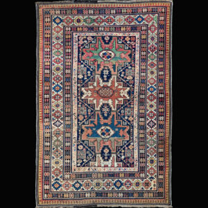tappeto caucasico antico shirvan LESGHI